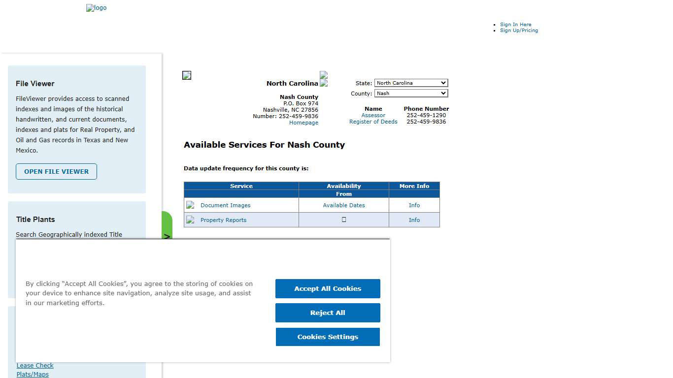 Search Nash County Public Property Records Online CourthouseDirect.com